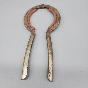 Vintage The Gunnard Co Canning Jar Gripper Opener Tool Utensil Rust Farm House